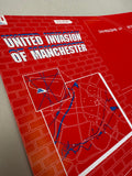 Space Invader United Invasion of Manchester Map #13 Rare Unfolded