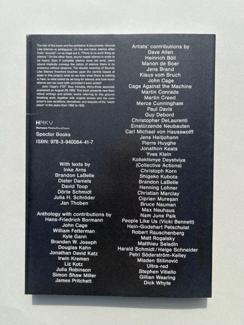 Sounds Like Silence - John Cage 4'33