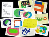Karel Martens 12 Postcard Set