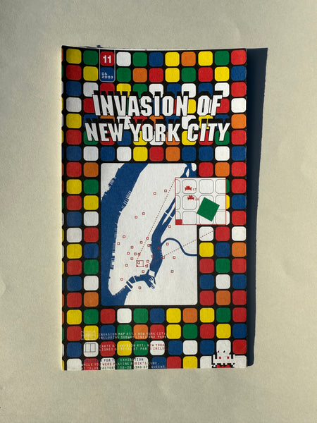 Space Invader Invasion of New York City Map #11