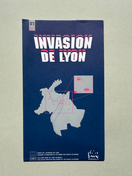 Space Invader Invasion De Lyon Map #7